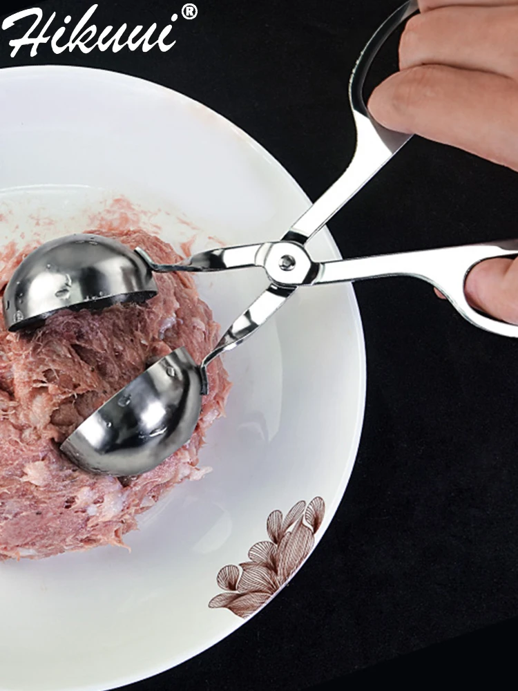 1 шт. форма из нержавеющей стали для фрикаделек Мясорубка DIY инструмент для приготовления мяса для говядины, курицы мясо рыбы мячик кухонный гаджет