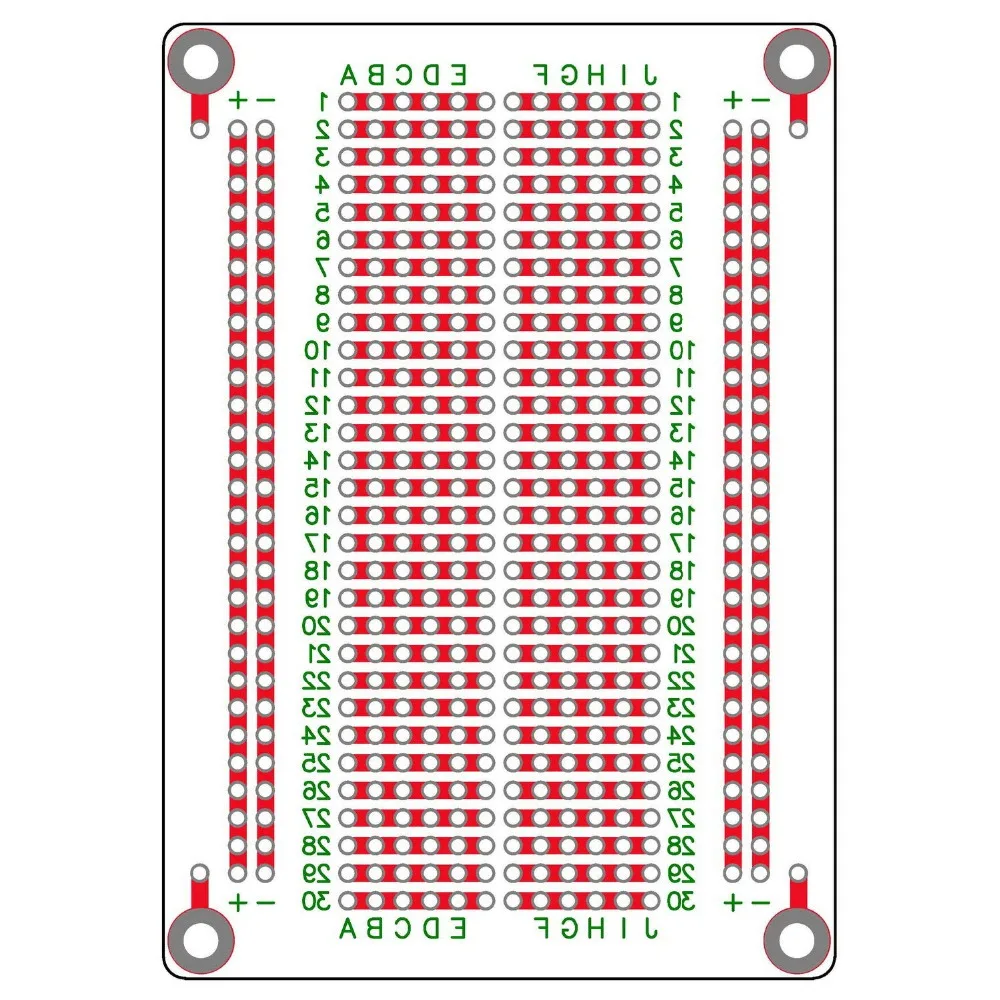 Электроника салонная 4х паяльная макетная плата Proto Board PCB DIY Kit для Raspberry Pi 2/3 модель