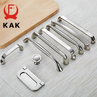 kak 5pcs zinc alloy modern cabinet handles kitchen cupboard door pulls drawer knobs handles wardrobe pulls furniture handle