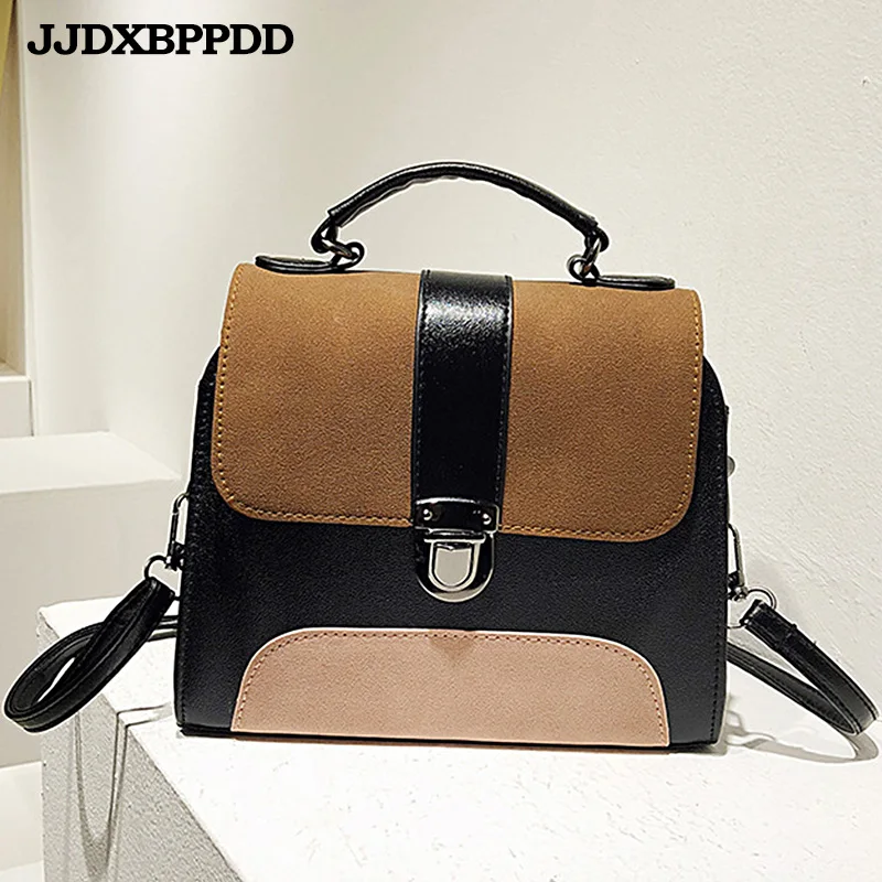 

Vintage Leather Ladies HandBags Women Messenger Bags Totes Fashion Designer Crossbody Shoulder Bag Solid Flap Pocket Hand Bags