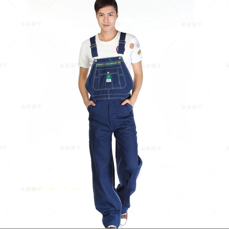 yards jumpsuits denim overalls straight 