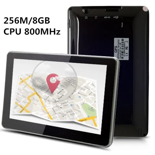 Горячая распродажа 7 &quot сенсорный экран автомобильный GPS навигации спутниковой