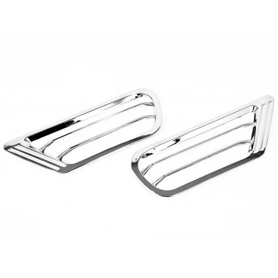 Хромированный Стайлинг Боковая Крышка вентиляционного отверстия для Toyota Land Cruiser