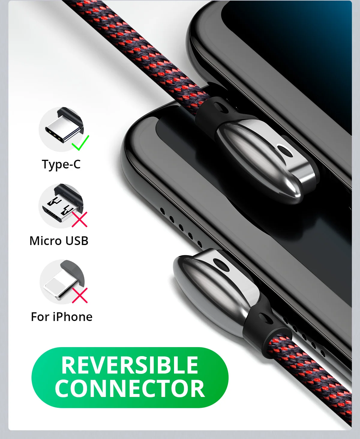 Кабель для быстрой зарядки FONKEN 3A USB type C, 90 градусов, USB C, игровой кабель для зарядки, зарядное устройство для телефона Android, кабель для передачи данных с углом 90 градусов type-C