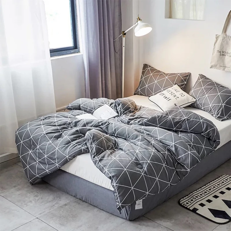 Новое утолщенное зимнее осеннее одеяло, роскошное плотное Стёганое одеяло/одеяло king queen, двойной размер