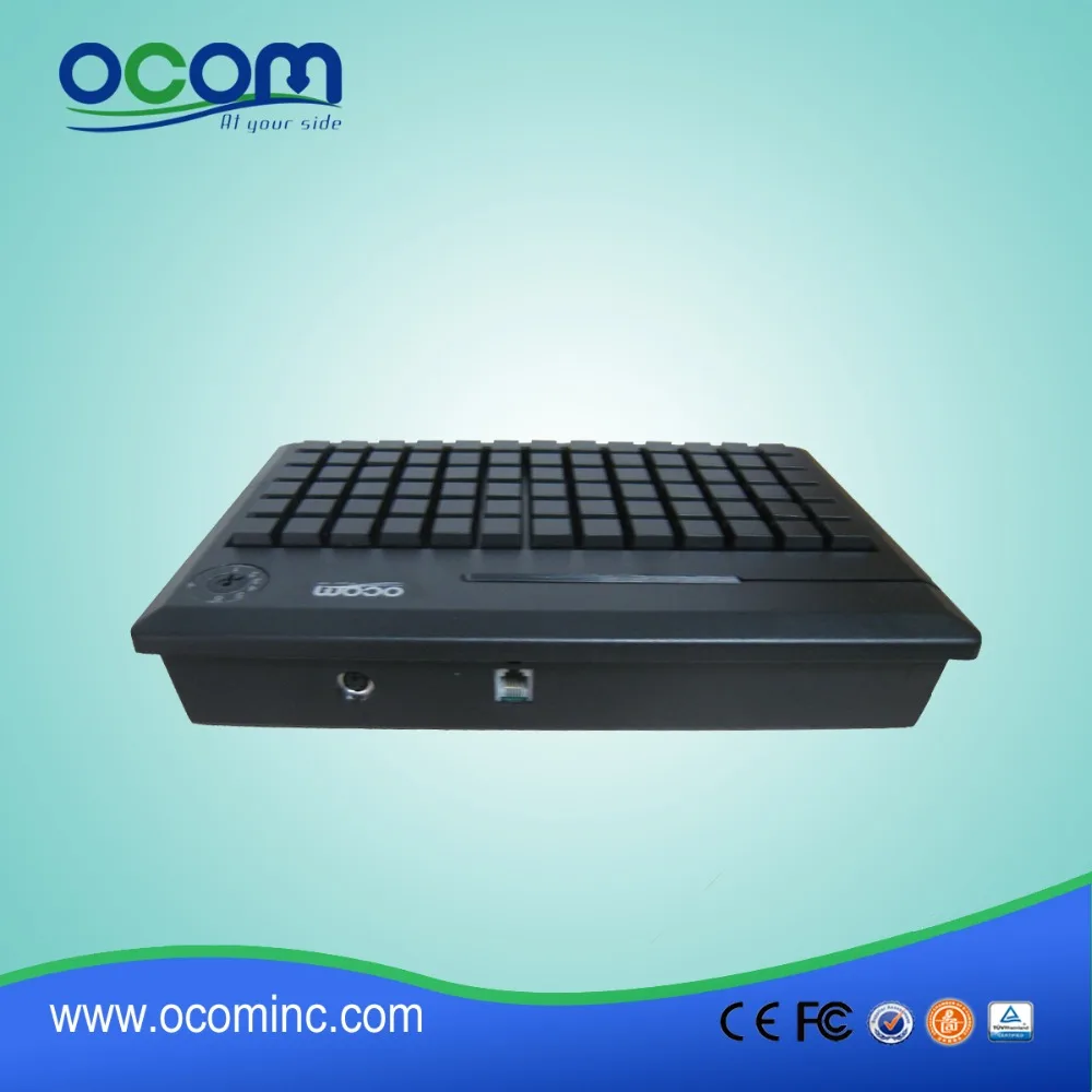 KB78 (PS2 + MSR): 78 Ключи программируемая клавиатура с 1/2/3 трека card reader|programmable keyboard|keyboard