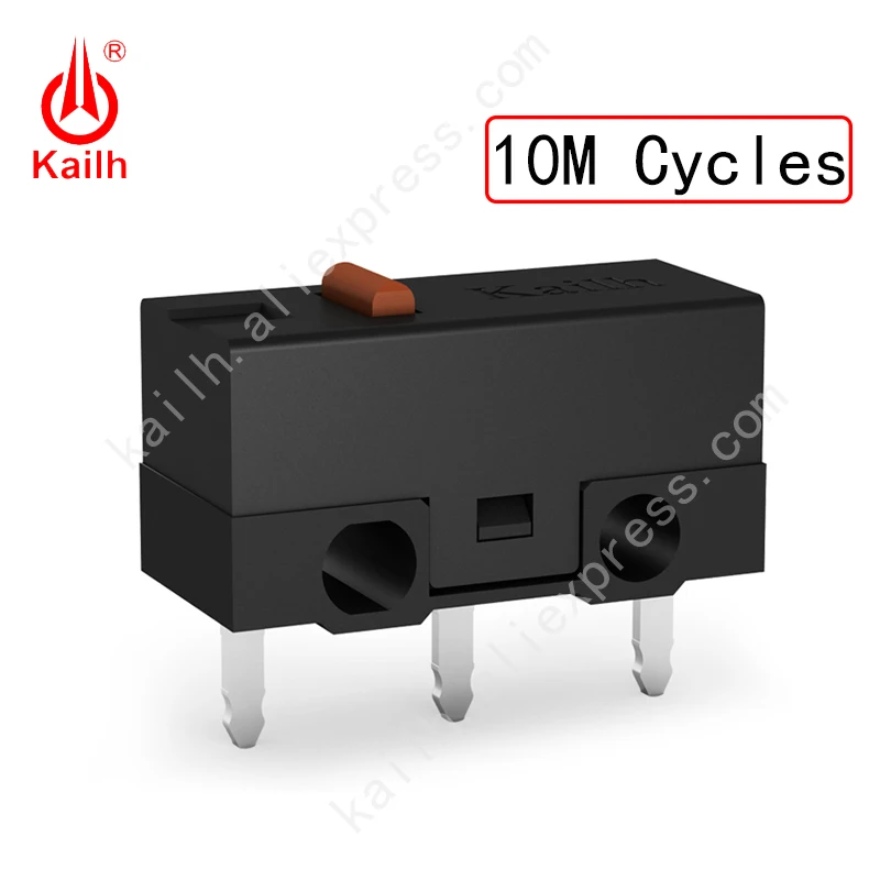 Микропереключатель Kailh многофункциональный 10/20/30 м 3 контакта SPDT 1P2T - купить по