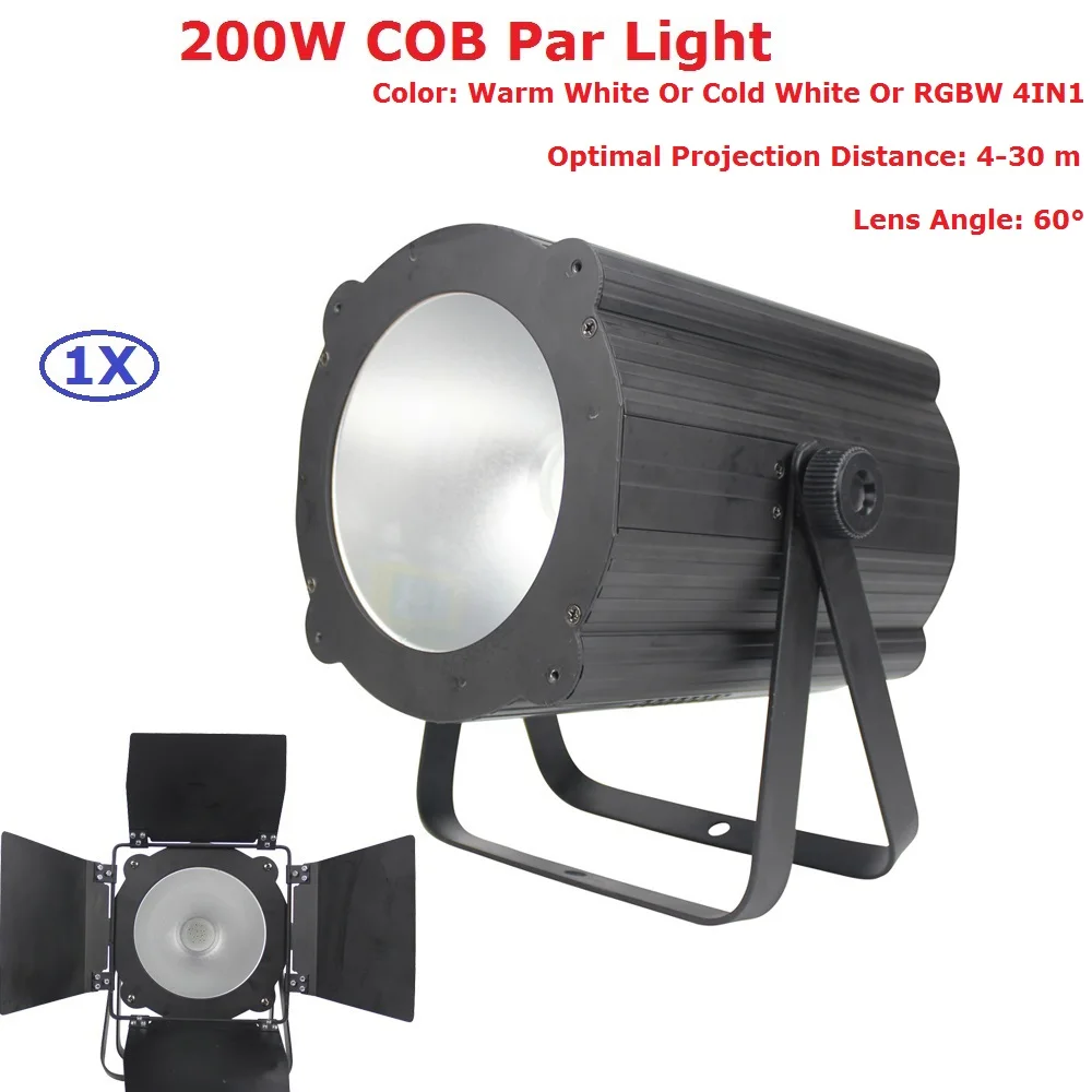 2019 новый дизайн COB 200 Вт LED сценический Par свет с DMX512 для дискотеки DJ проектор