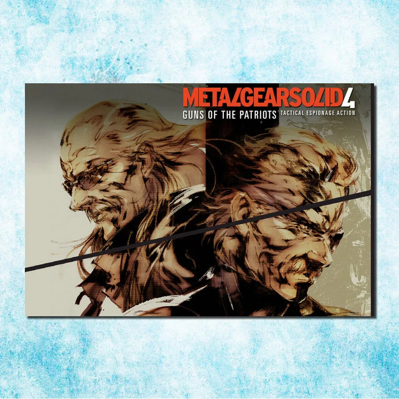 click Metal Gear Solid V фантомная боль Искусство Шелковый Холст печати плакатов 13x20 24x36 дюймов одноцветное Игра "Змейка стены картину(больше)-4 - Цвет: click