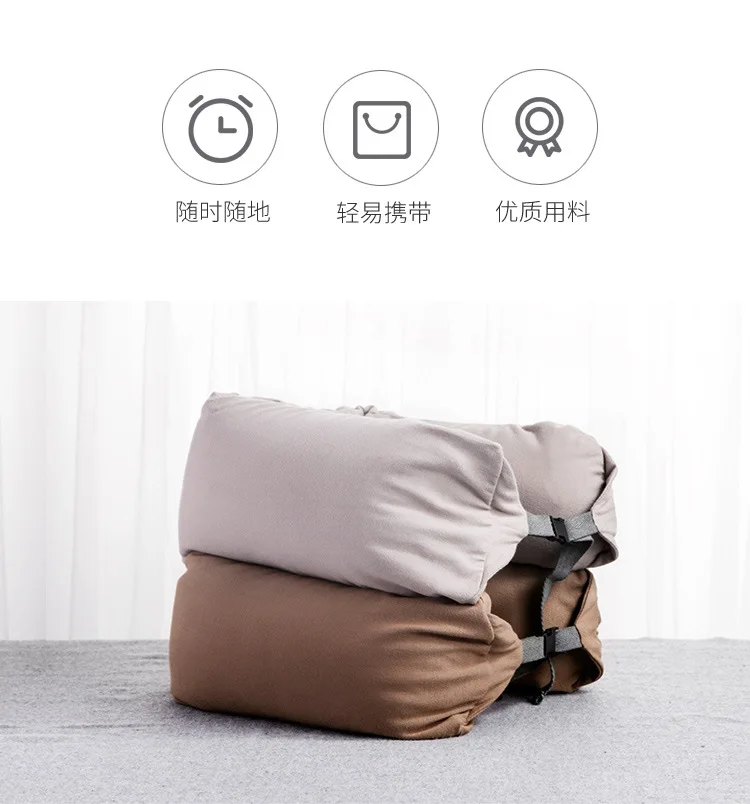 Xiaomi Jordan& Judy u-образная подушка для шеи, для офиса, дома, поясная подушка, подушка для спины, регулируемая эластичная пряжка, u-образная подушка