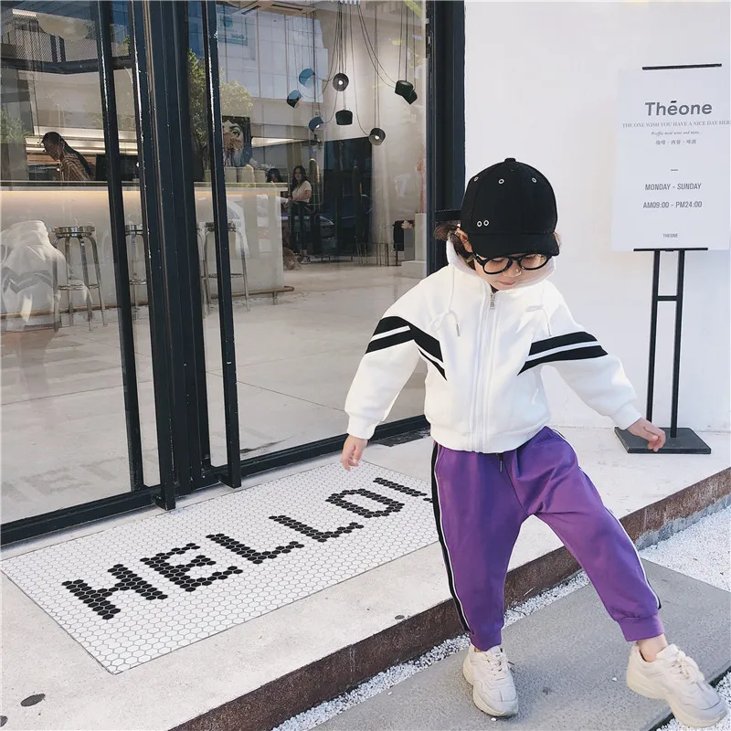 2018 осень-зима Новое поступление хлопок соответствующего цвета Стенд Воротник