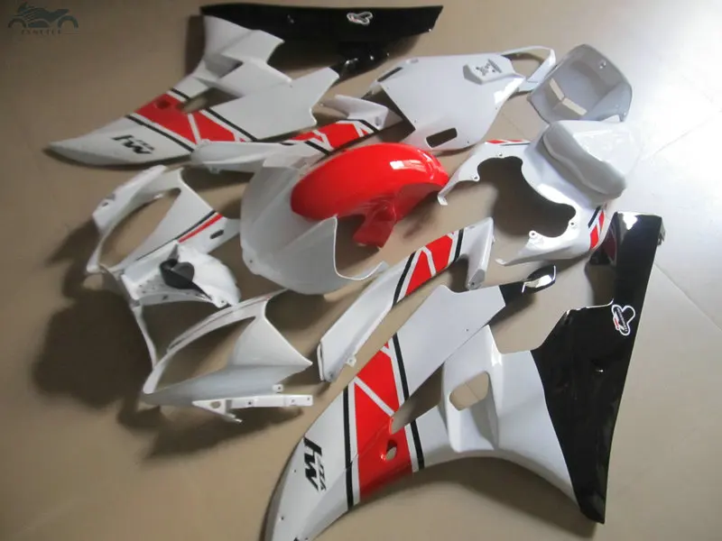 Подгонянный ваш инжектор обтекателя комплект подходит для YAMAHA R6 YZFR6 2006 2007 YZF 06 07