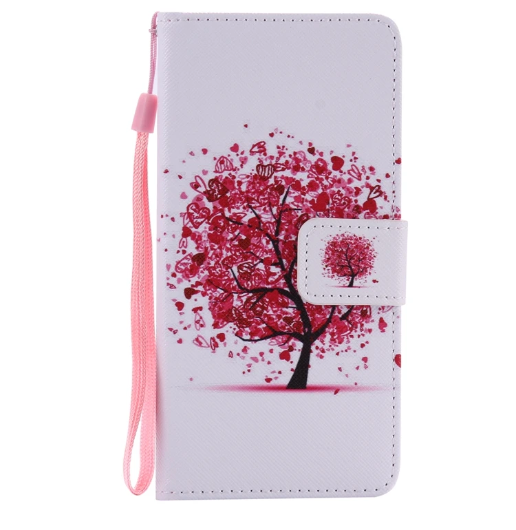 Флип-чехол-книжка для Coque sony xperia XA милый кот волк из искусственной кожи чехол-бумажник для телефона для Soni E xperia XA F3111 F3112 чехол Etui