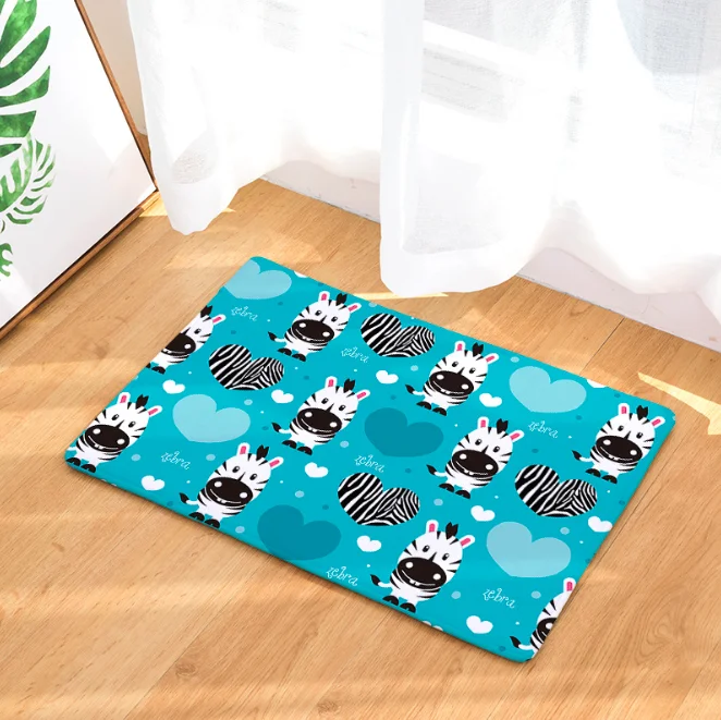 Мультфильм животных Коллекция коврик для ванной кухня ковры декоративные