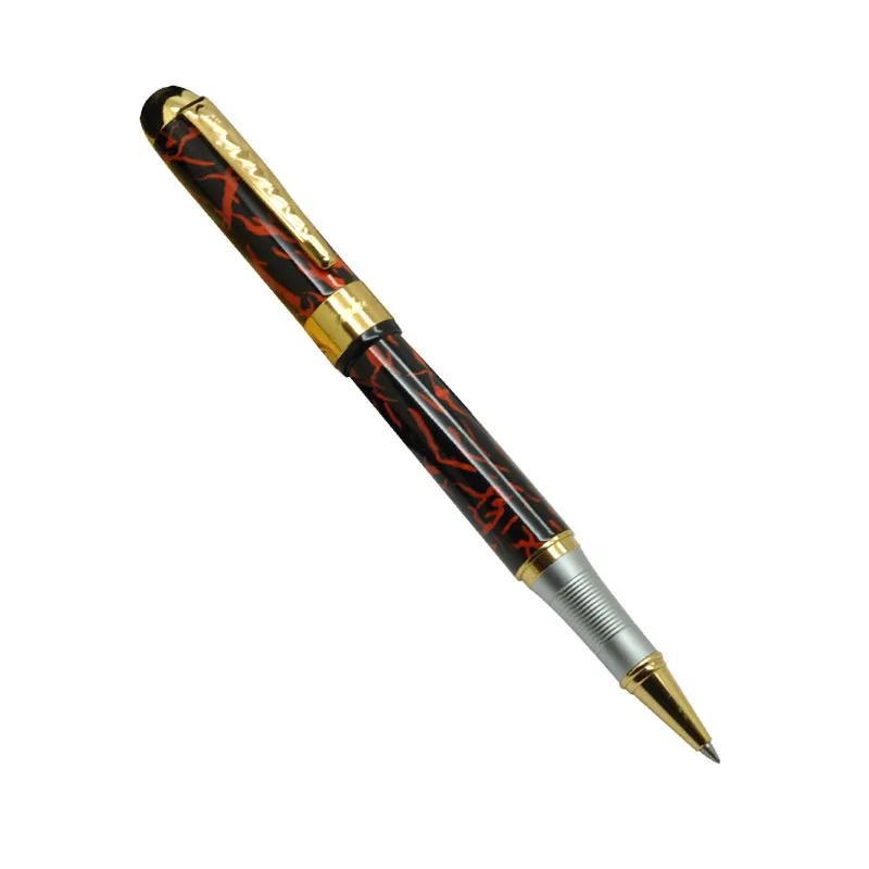 Red line JINHAO высококачественная Роскошная 0,7 мм Ручка-роллер, школьные и офисные принадлежности, металлическая шариковая ручка для студентов, канцелярские принадлежности, подарок - Цвет: Red line