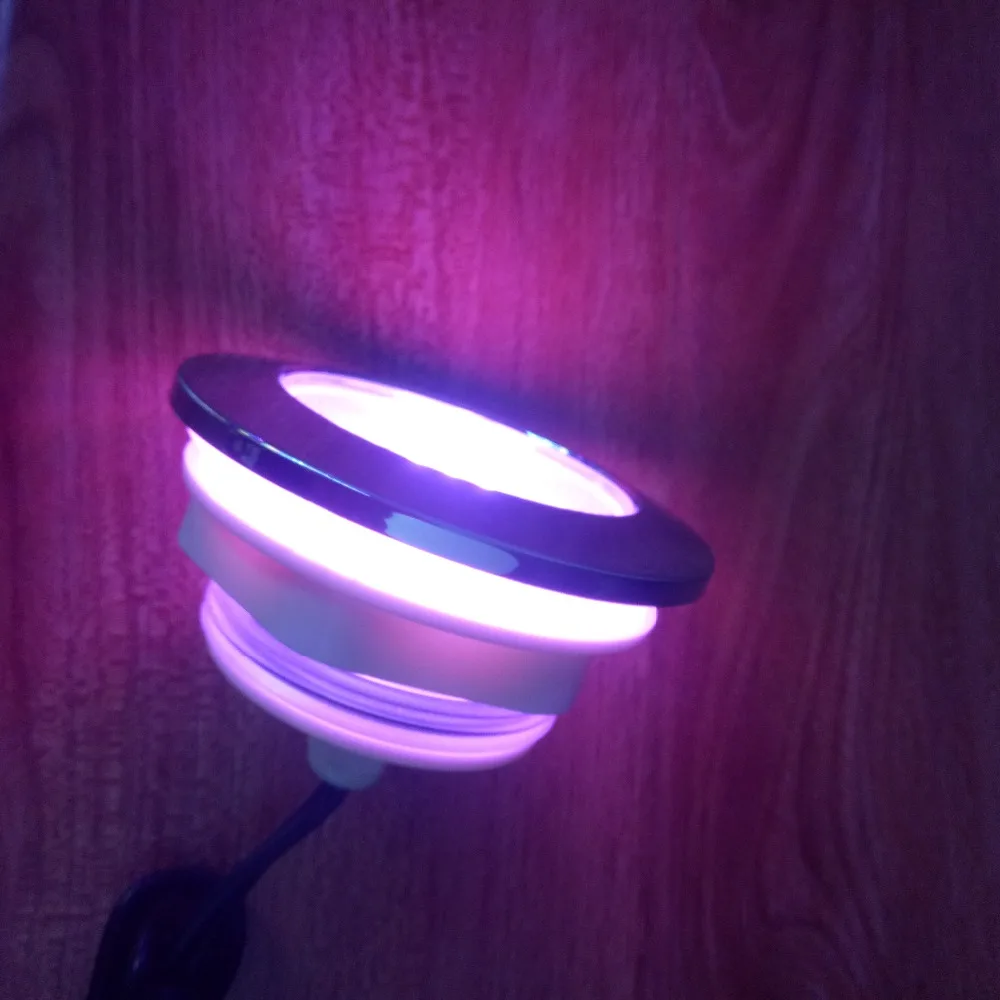 1X водонепроницаемый RGB автоматический цветной яркий светодиодный светильник для