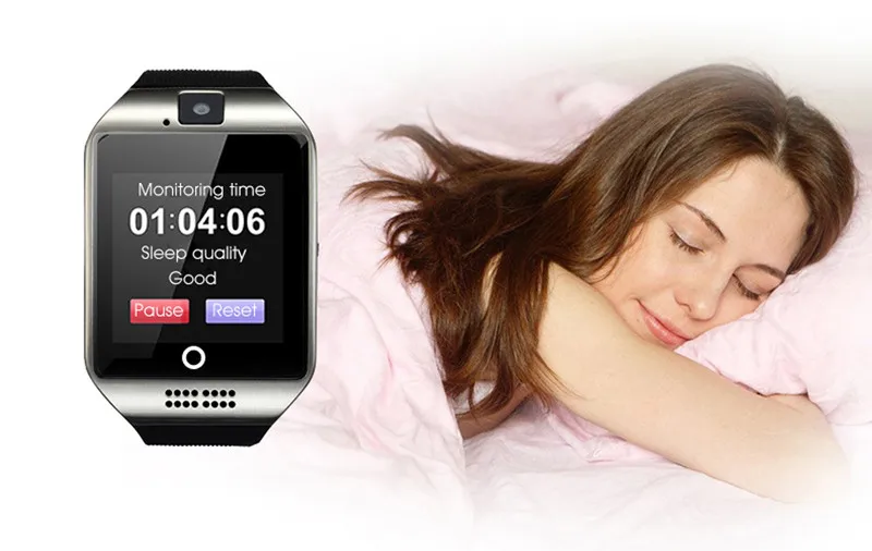 Умные часы Q18 шагомер с сенсорным экраном камера Поддержка tf карты Bluetooth smartwatch для