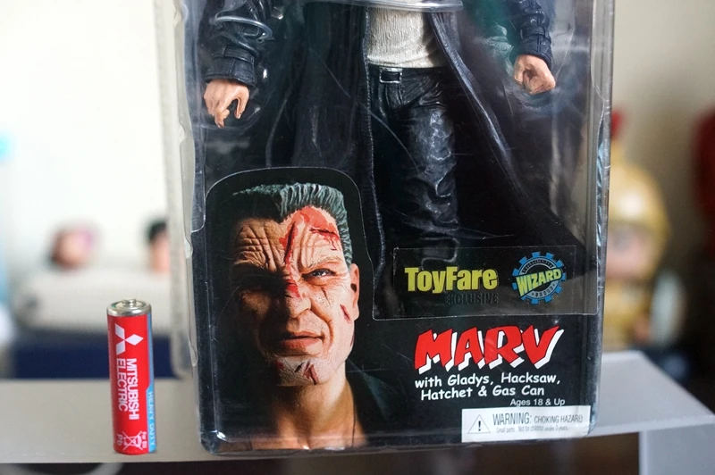 NECA SIN CITY SANGUINOSA MARV Экшн фигурки MODELLO STATUA Коллекционная Фигурка GIOCATTOLO Аниме Фигурка Da Collezione модель игрушки