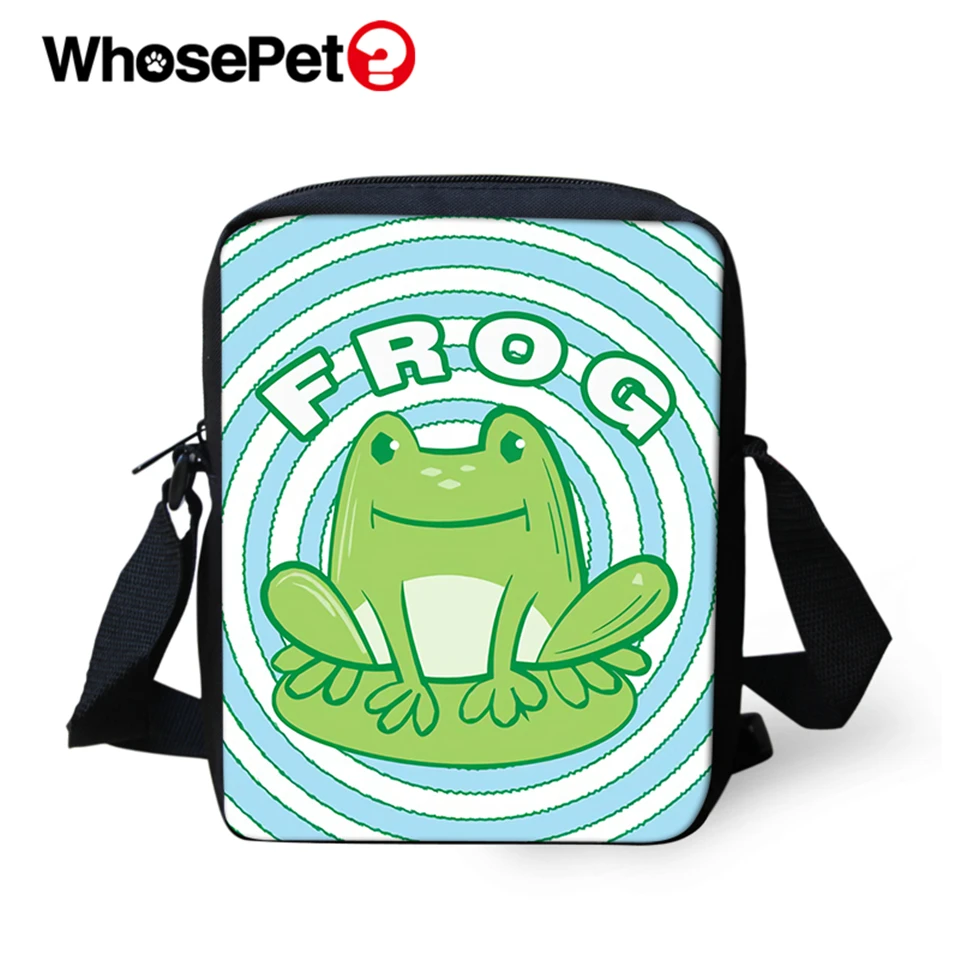 WHOSEPET/женские сумки через плечо с изображением животных из мультфильма женские