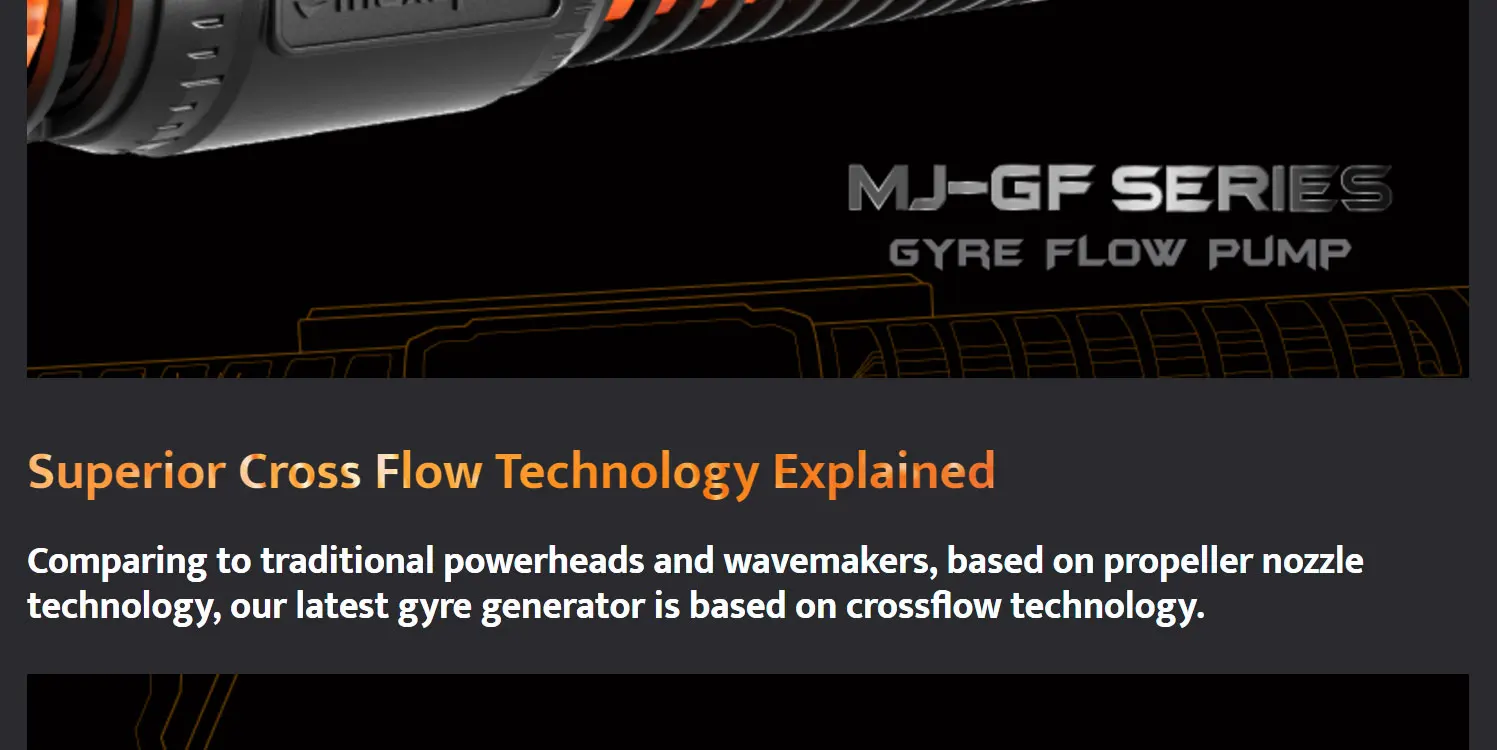 Maxspect MJ-GF2K MJ-GF4K GF Seires Generator Riptide Coral Reef SPS and LPS Aquarium Tank Wave Maker Pump