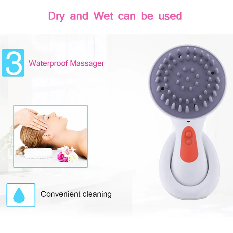 Умный электрический массажер для головы мозга Релаксация Relax массажёр кожи