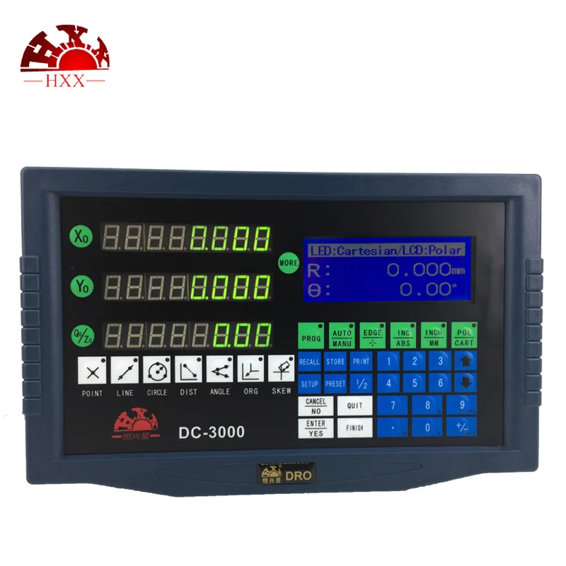 Dro система 3 Axias цифровая индикация с удивительной массой точность dc 3000 1um 50 1000 мм