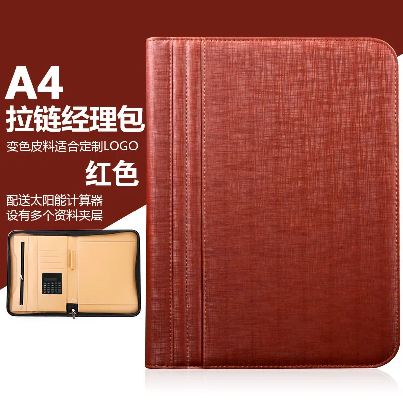 Искусственная кожа A4 органайзеры Портфели Многофункциональный Бизнес планшет