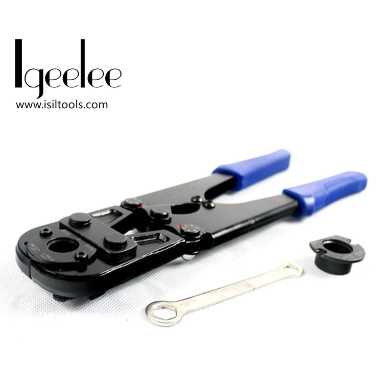 IGeelee IG-1620B Pex инструменты для PEX& медные трубы со штампами 16 мм и 20 мм
