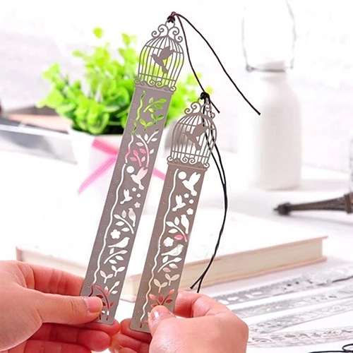 1 шт. милые Мультяшные пустые метрические гравированные весы закладки карманные