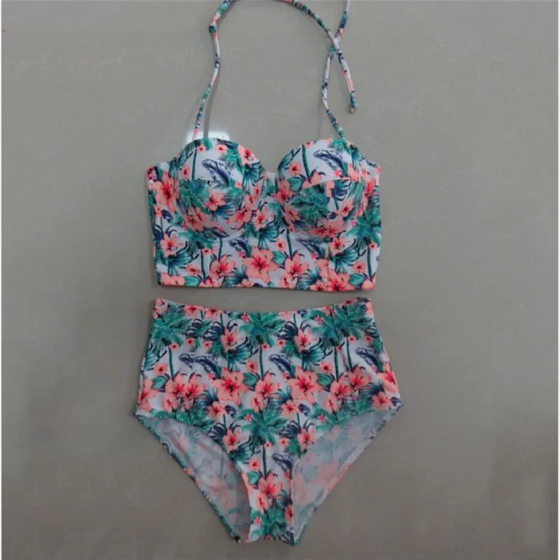 Новинка 2018 сексуальные бикини женский купальник с принтом пуш ап Бразильское