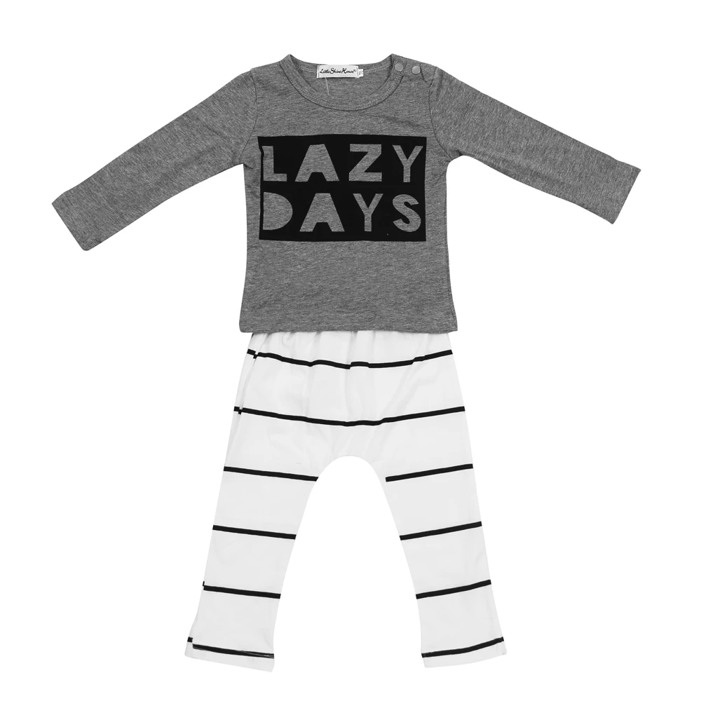 Новинка 2020 одежда для маленьких мальчиков и девочек серая футболка с длинным