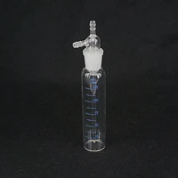 125ml gas sampling tube glinsky absorber bottle apparatus chemi lab glassware