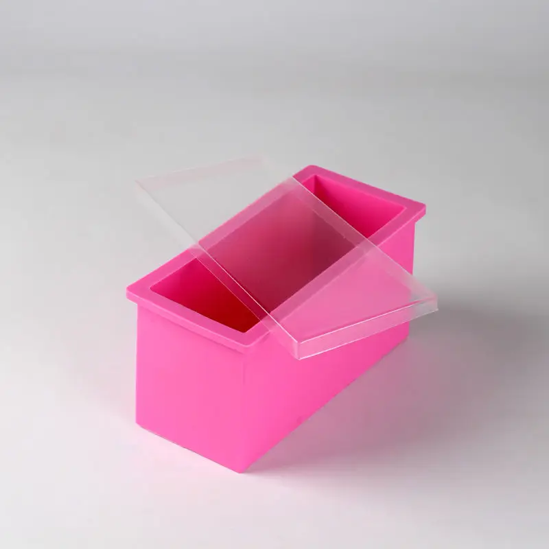 Прямоугольная силиконовая форма для мыла Cuboid шоколадного в форме свечи DIY