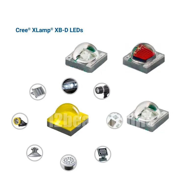 

100X Cree XBD XB-D 2525smd 3W, высокая мощность, светодиодный Beads