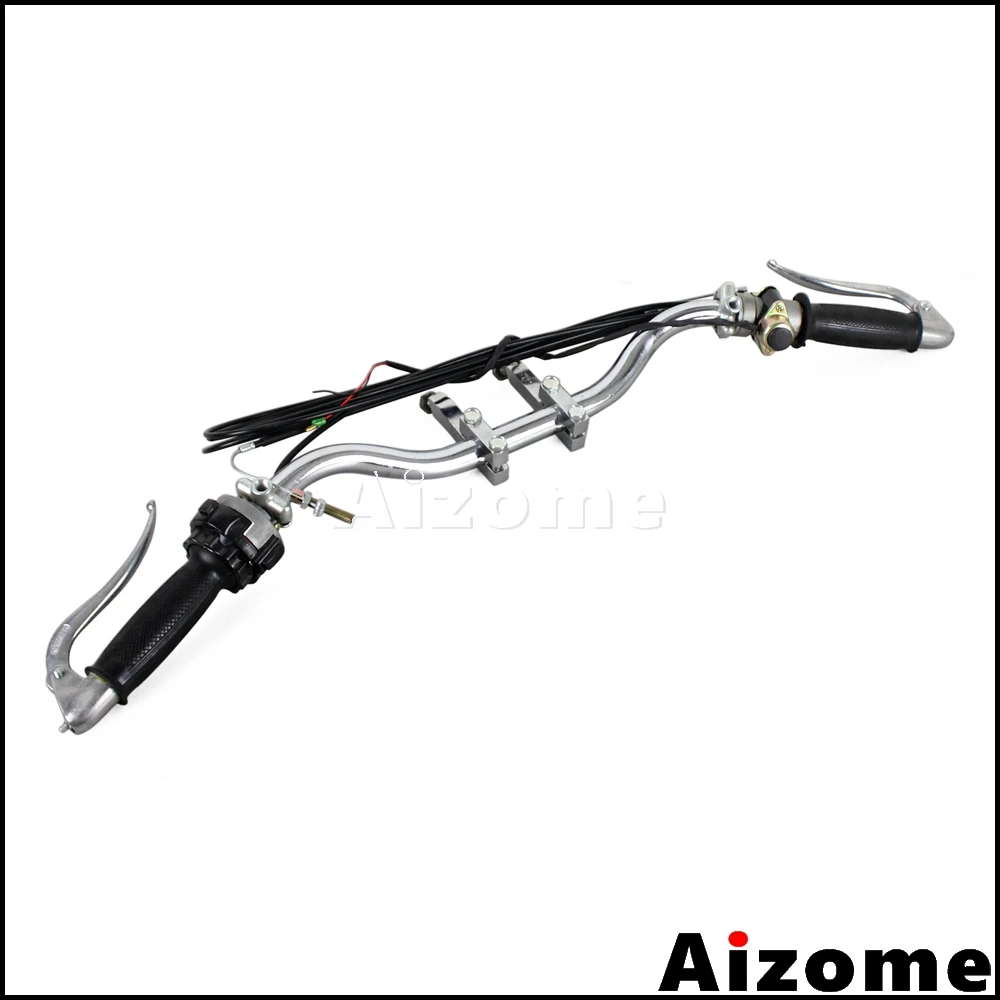Урал Sidecar руль w/Ручки Рычаг кабель для Zundapp DB DS KS 750 M1 M72 R12 R75 R51 R61 R66 R71 K750 Replika BW40 Dnepr