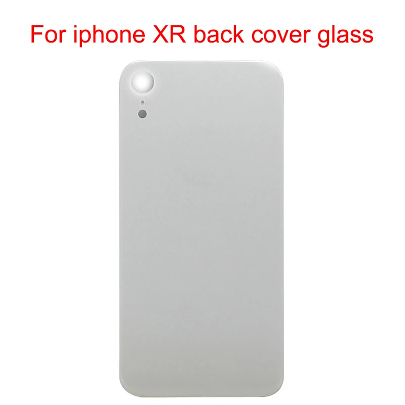 JPFix для iPhone XR Задняя крышка батареи заднее стекло с клейкой наклейкой|Корпусы и