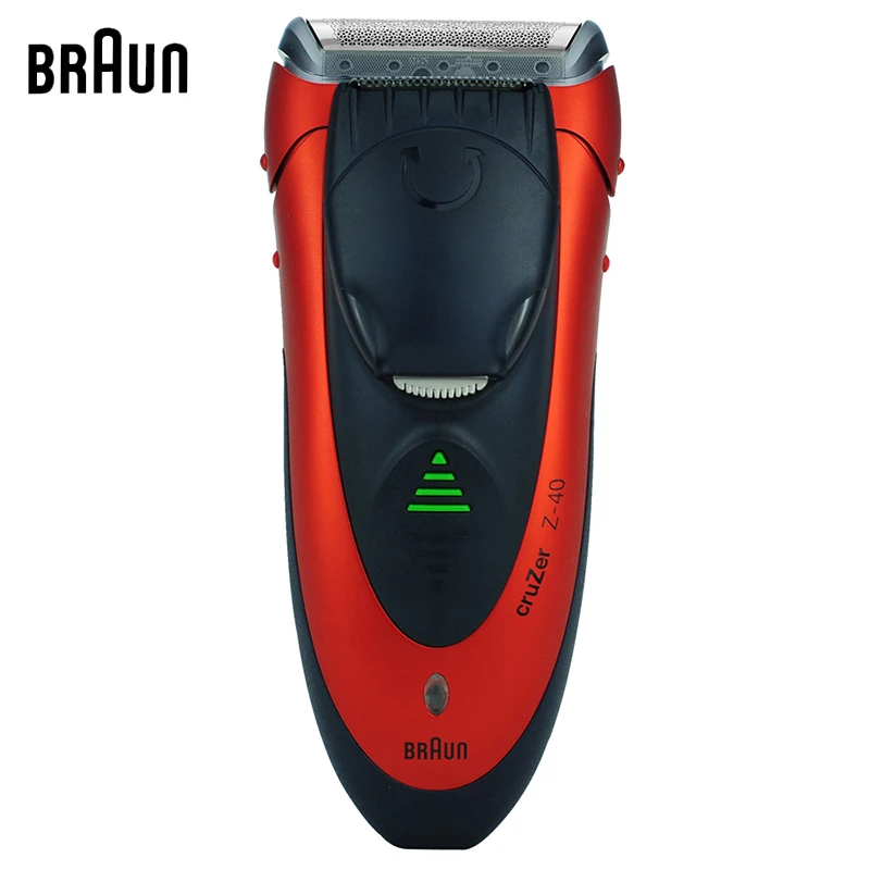 Braun Электрическая Бритва Бритвы Cruzer 40 Моющийся бритья Для Мужчин Уходу За Лицом