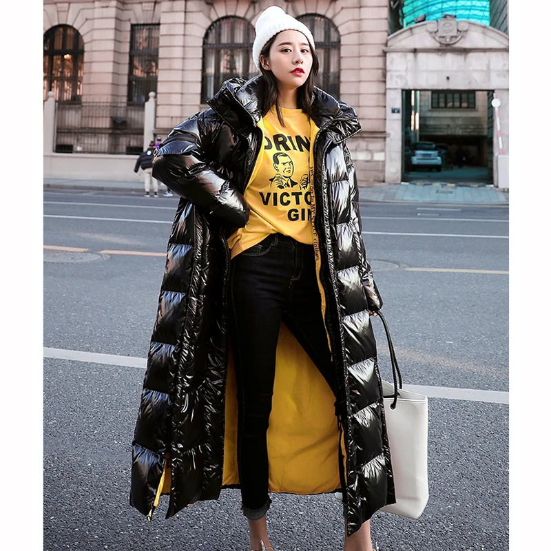 Новинка зимы 2018 парка Женское пальто большого размера Модный хлопковый пуховик