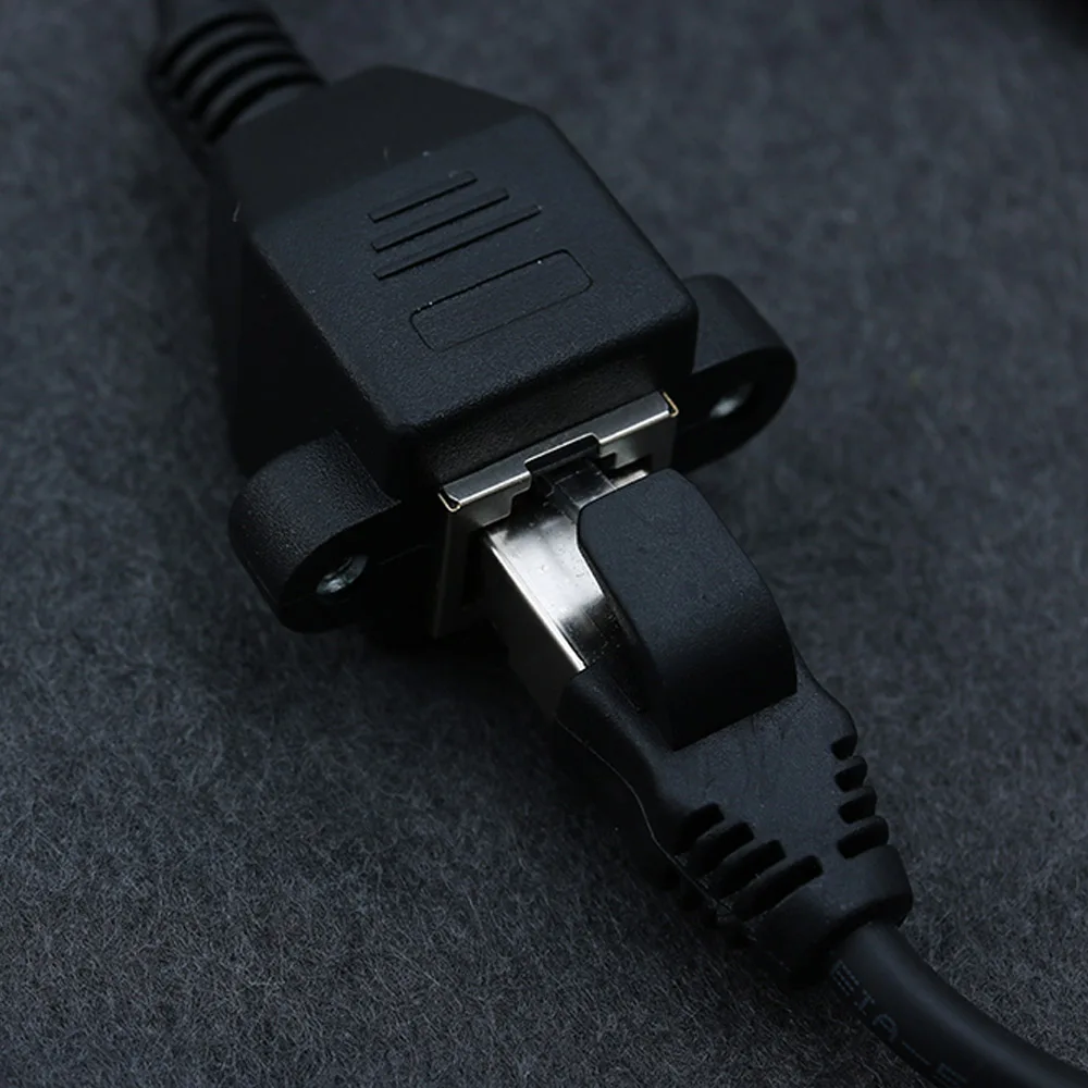 1 шт. 30 см RJ45 штекер гнездо монтажная панель LAN сеть Ethernet Удлинительный кабель