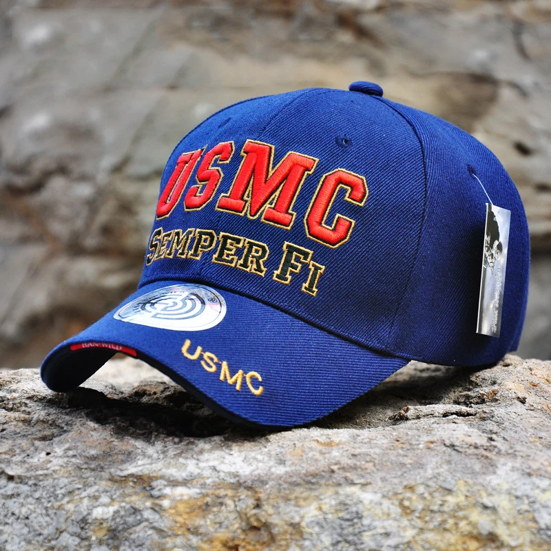 MNKNCL 2019 Новый военный фанат наружная тактическая бейсболка с надписью USMC Боевая