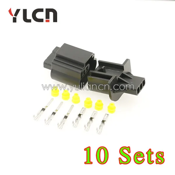 3 штырьковые стильные мужские и женские водонепроницаемые Автомобильные Разъемы