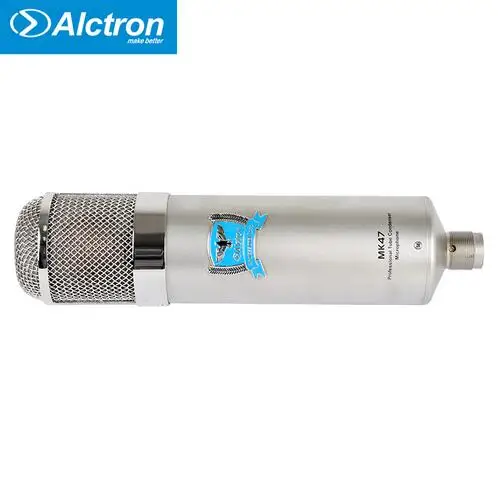Alctron MK47 Профессиональный Tube конденсаторный микрофон Studio 35 мм большой золотой