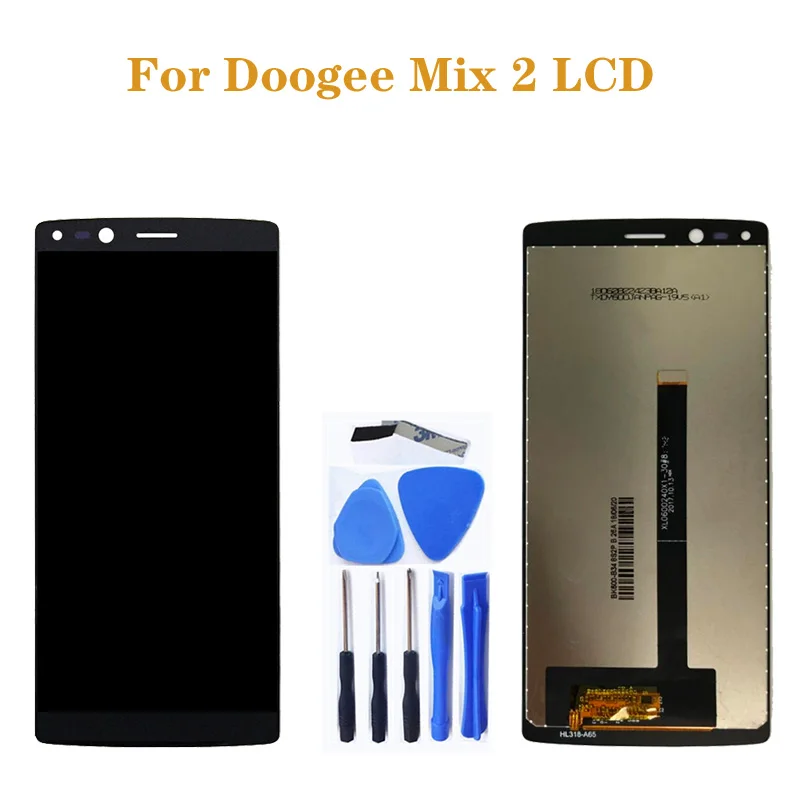 Оригинальный дисплей Для Doogee Mix 2 ЖК + сенсорный экран дигитайзер замена Запчасти