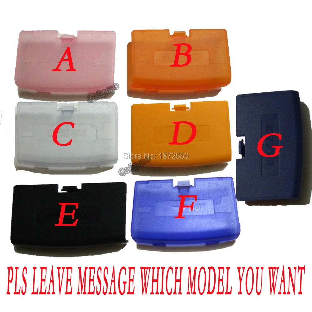 3 шт./лот разные цвета выбор запасных частей дверь аккумулятора подходит для