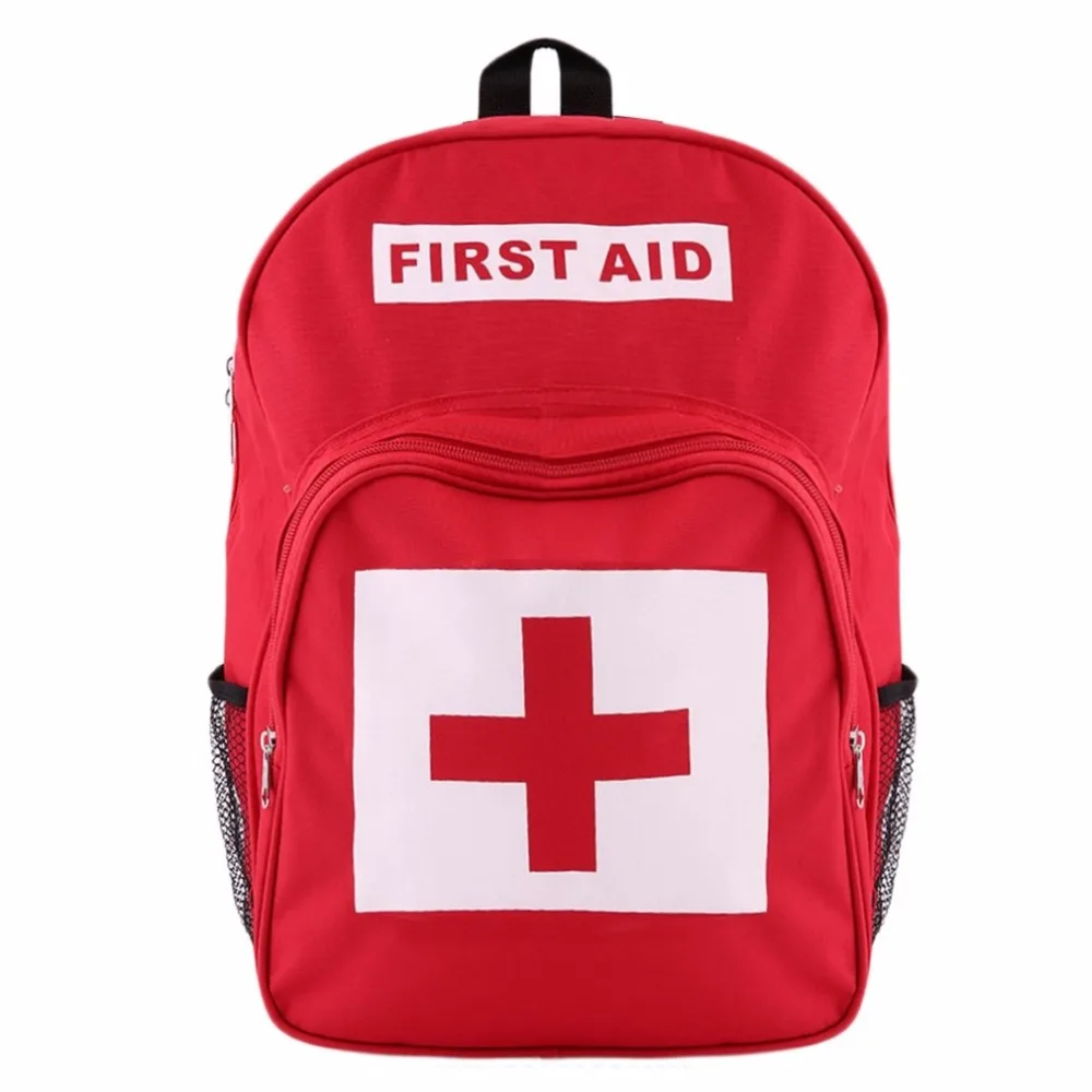 

Red Cross First Aid Kit Bag Outdoor Sports Camping Home Medical Emergency Survival bag Waterproof fabrics Backpack Best Selling