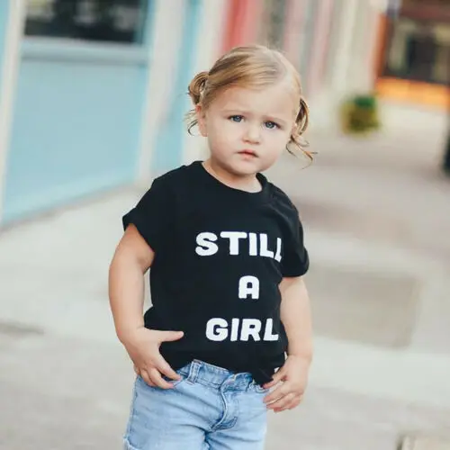 Футболка для маленьких девочек от 1 до 7 лет повседневная футболка мальчиков