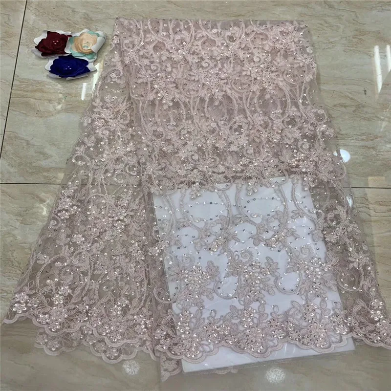 2019 французская чистая кружевная ткань последняя африканская с петлевая вышивка