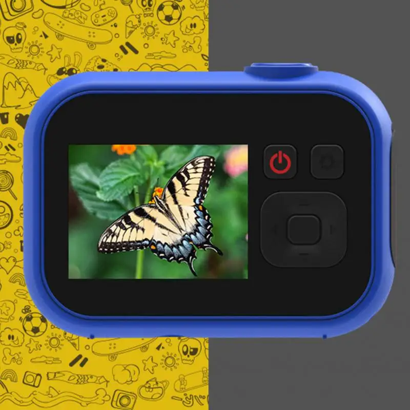 Мини HD 1080 P детская видеокамера USB цифровая фотокамера с 2-дюймовым Экран дисплея для детей подарки на день рождения