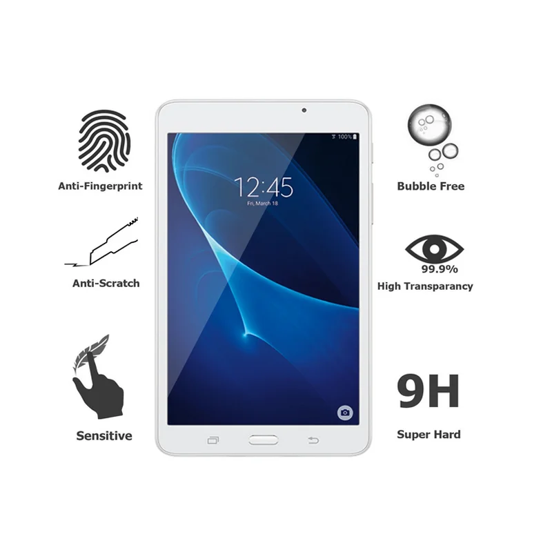 10 шт. Премиум Закаленное стекло Защитная пленка для экрана Samsung Galaxy Tab A 7 0 2016 LTE T285