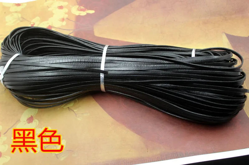 Шнурок из натуральной кожи 3 мм 1 метр | Дом и сад